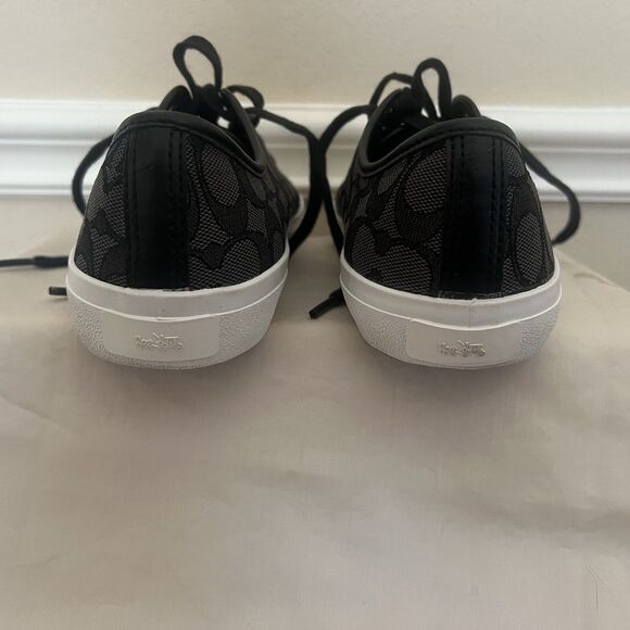 Coach Black and White Athletic Shoes - Picture 4 of 6